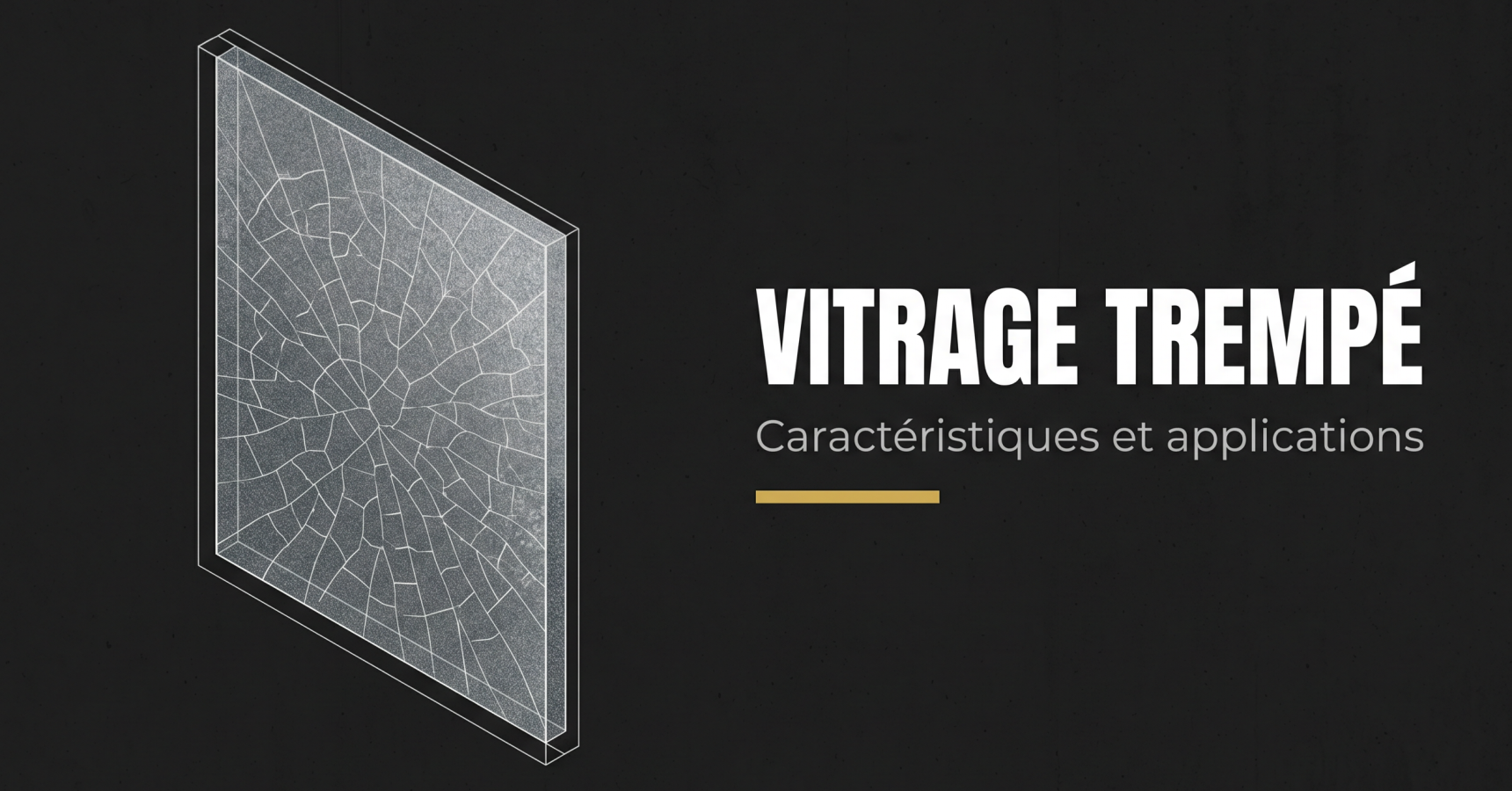 Illustration de l'article Le vitrage trempé : caractéristiques et applications